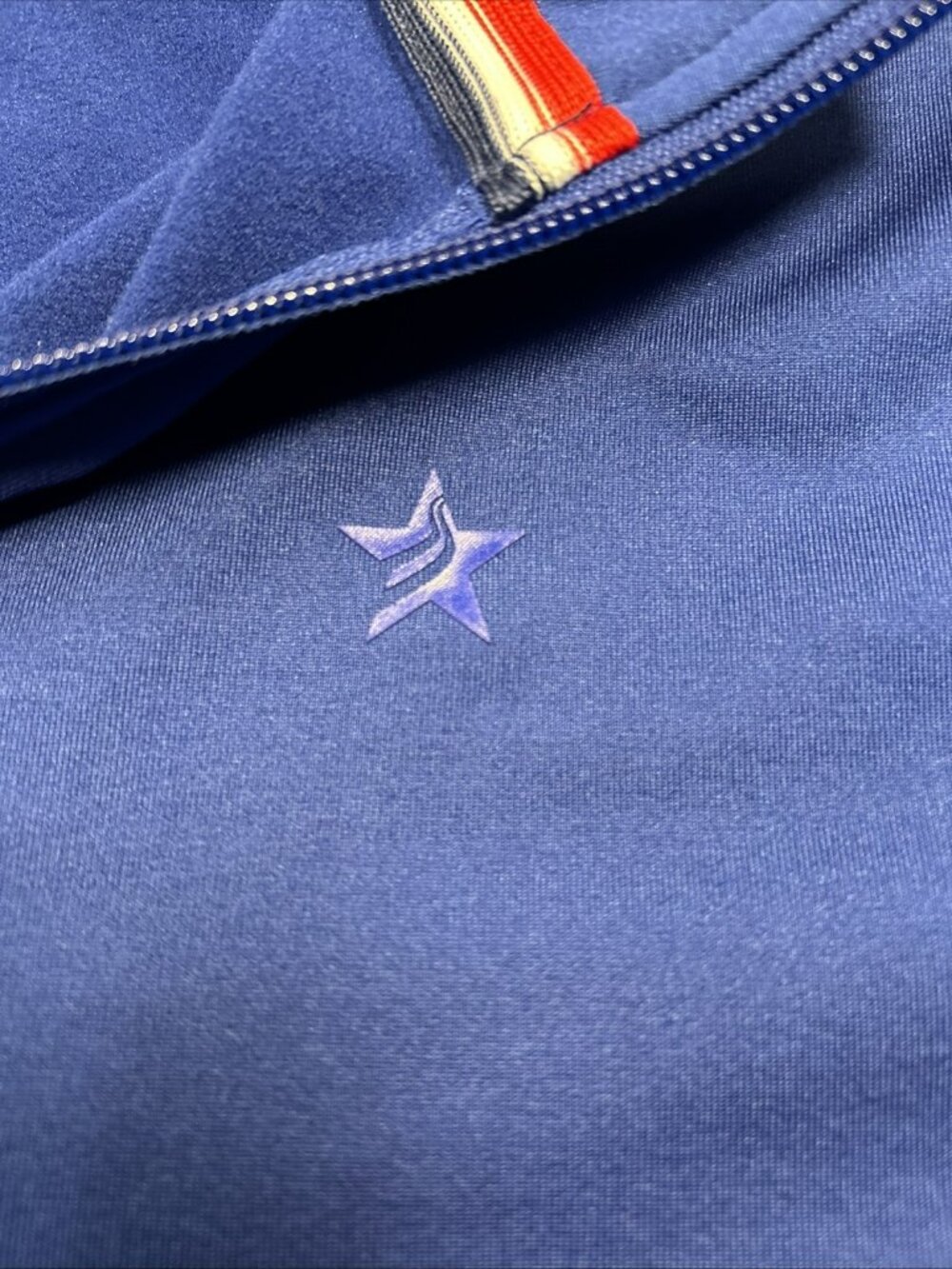 LOHLA Sport Los Angeles Long Sleeve Quarter Zip Size XL Navy Blue Solid Print - Picture 4 of 4